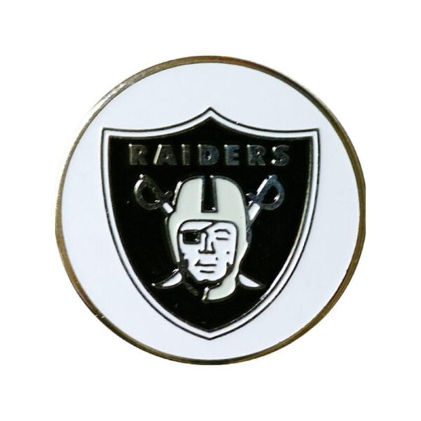 Las Vegas Raiders Golf Hat Clip with Logo Ball Marker