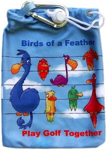 Birds of a feather tee bag
