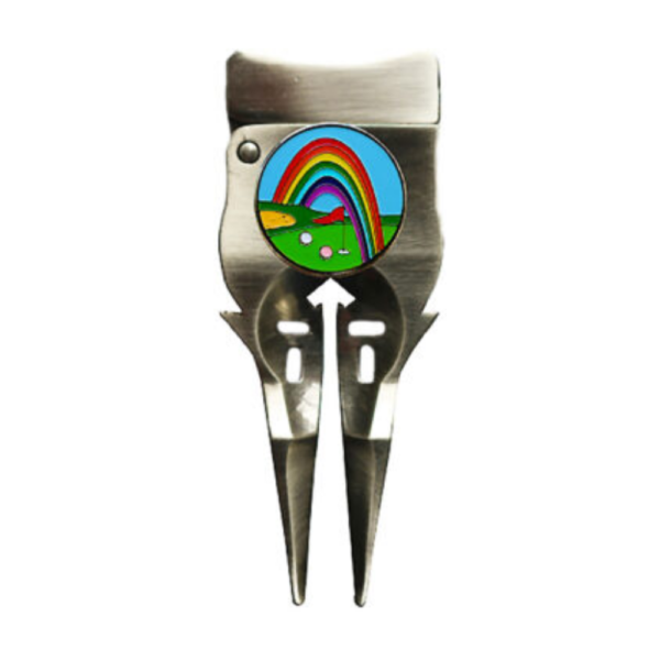 Be The Ball Divot Tool and Choice of Magical - No Place Like Home Golf Ball Marker (5)