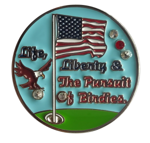 life liberty crystals ball marker