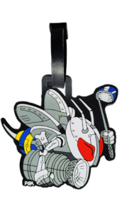 Custom Bag Tags scifi golf