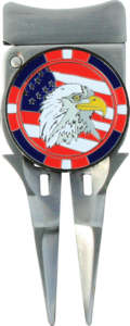 Custom Golf Divot Tool brush USA