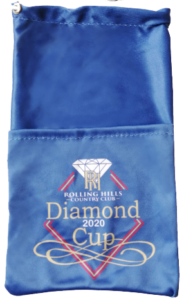 Custom Golf Tee Bags diamond cup