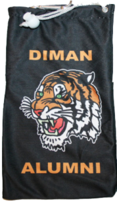 Custom Golf Tee Bags Diman Front