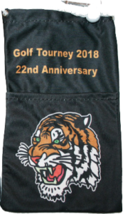 Custom Golf Tee Bags Diman Back