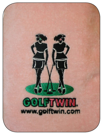 Custom Golf Towels golf twin