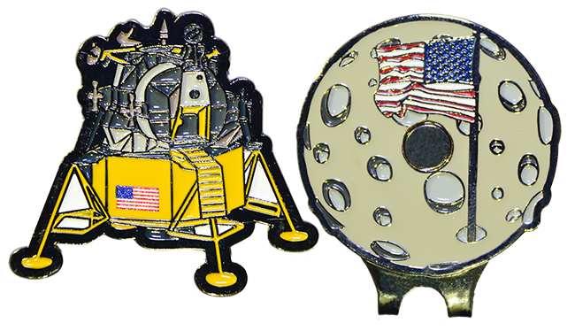 Custom Hat Clip moon clip and ball marker
