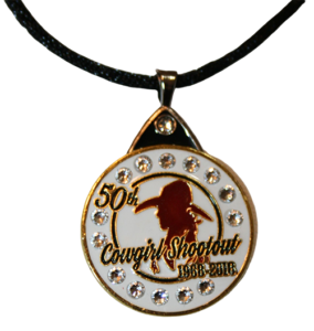 Golf Necklace Cowgirl themed