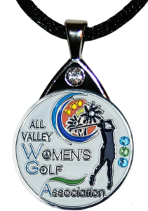 all women golf necklace