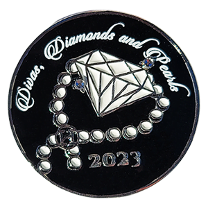 Ball Marker Page Crystal Black