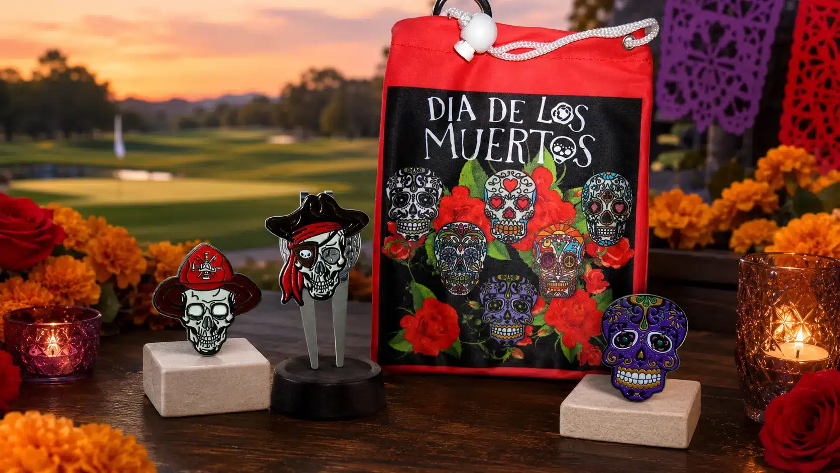 Dia De Los Muertos Golf Theme