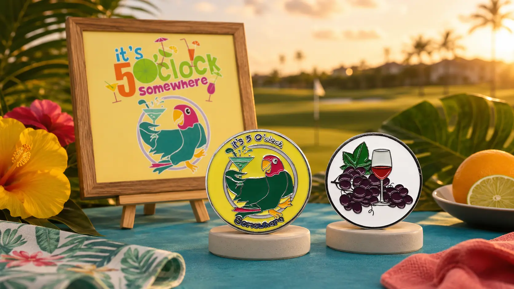 It's 5 O' Clock Somewhere Golf Theme