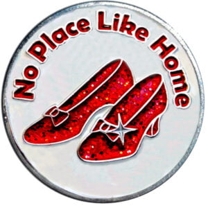 Ruby Red Shoes Ball Marker