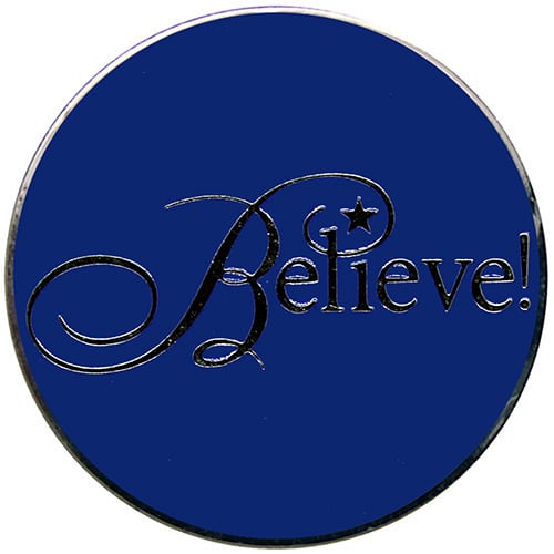 Believe ball marker