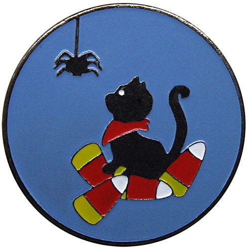 Candy Corn Cat Ball Marker