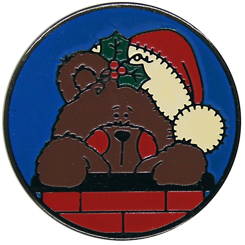 Chimney Bear Golf Ball Marker