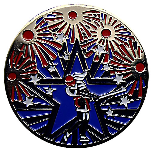 Fireworks Golf Ball Marker