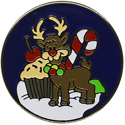 Reindeer Treats ball marker