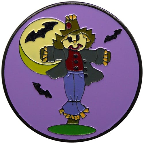 Scarecrow Halloween Ball Marker