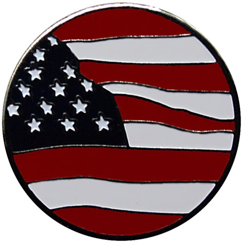 Stars and Stripes ball marker