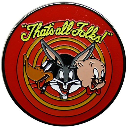 That's All Folks Golf Ball Marker