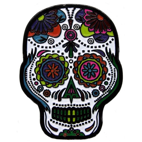 Extravanganza Flores Dia de los Muertos Golf Ball Marker