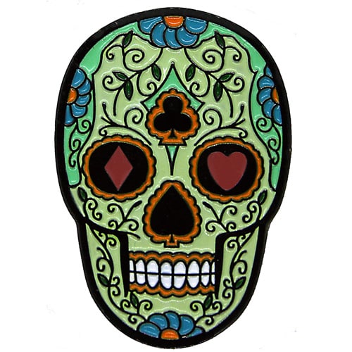 Gambler Dia de los Muertos Golf Ball Marker