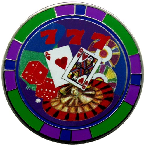 Gaming Lucky Golf Ball Marker