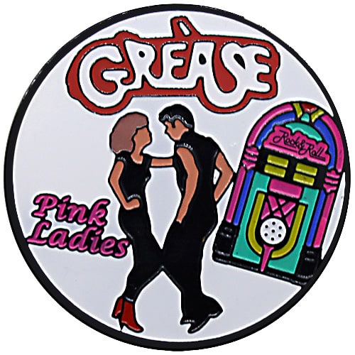 Grease golf ball marker