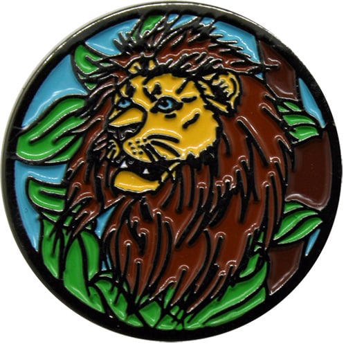 Lion Golf Ball Marker