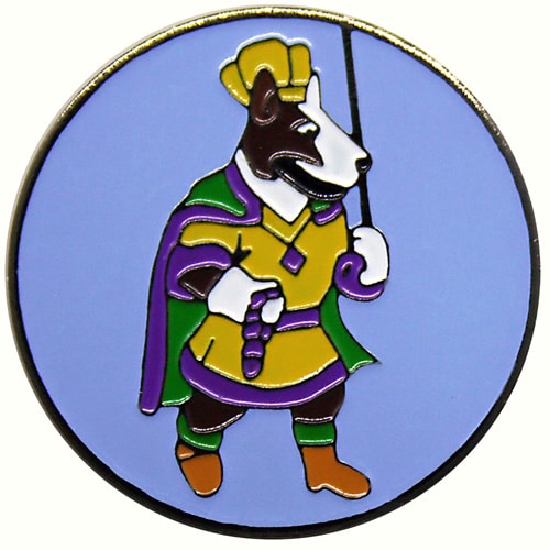 Hound Golf Ball Marker