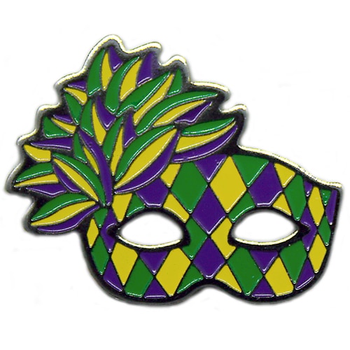 Traditional Shaped Mask Golf Ball Marker