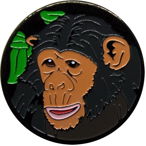 Monkey Golf Ball Marker