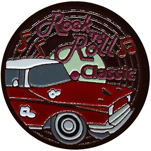 Rock & Roll Classic Golf Ball Marker
