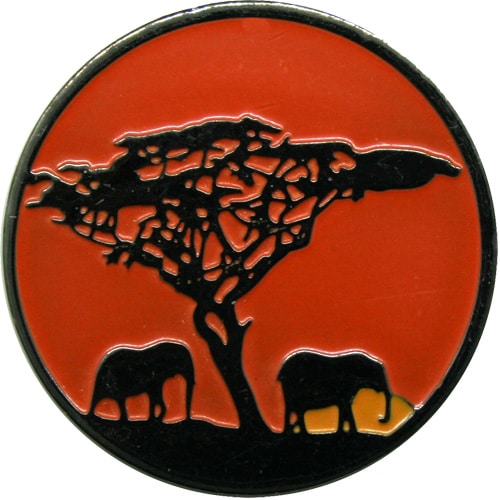 Safari Golf Ball Marker