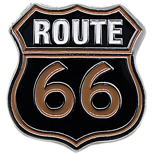 Route 66 Sign BG Golf Ball Marker
