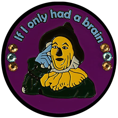 Swarovski Wizard of Oz Scarecrow ball marker