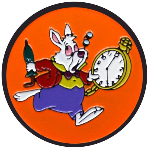 White Rabbit Golf Ball Marker