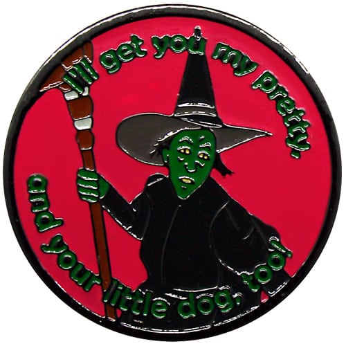 Wicked Witch Golf Ball Marker