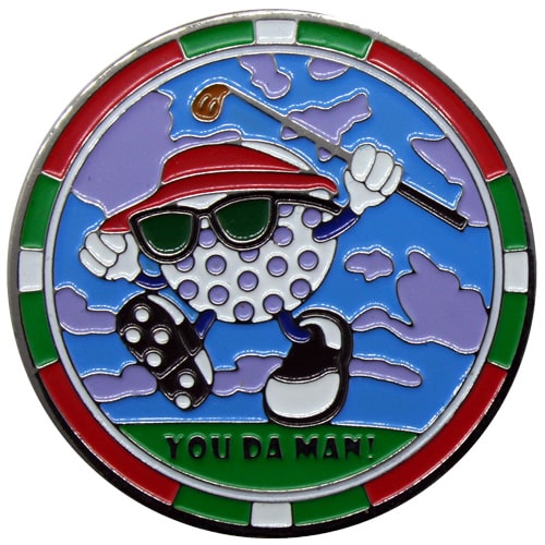 You Da Man 33mm Golf Ball Marker