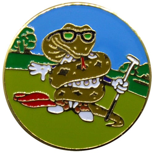 Three Putt Golf Ball Marker