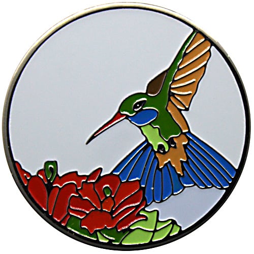 Colorful Visitor Golf Ball Marker