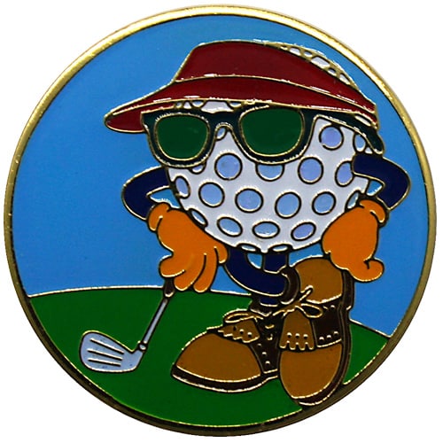 Dude Golf Ball Marker