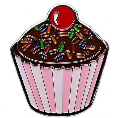 Hail to Cocoa Bean Cupcake Ball Marker