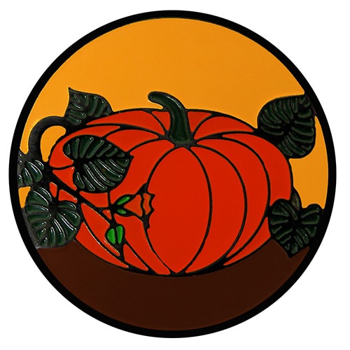 Harvest Pumpkin golf ball marker and hat clip