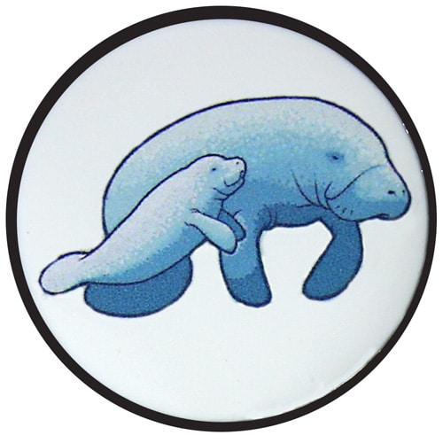 Manatee Golf Ball Marker