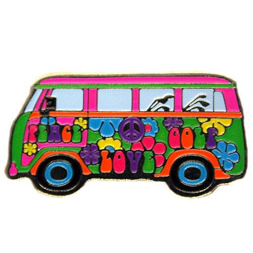 Peace Love Golf Van Golf Ball Marker