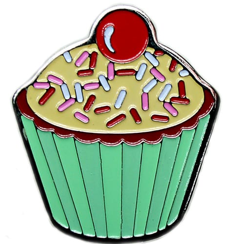 Red Velvet Rapture Cupcake Ball Marker