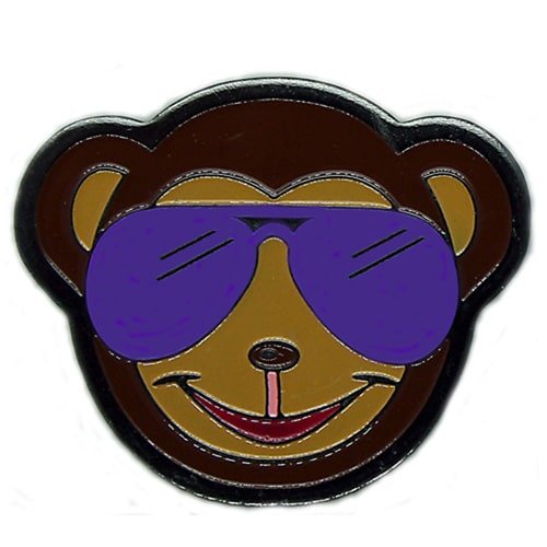 Monkey with Glasses Ball Marker - Image 5
