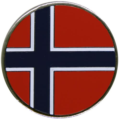 Norwegian Flag Ball Marker